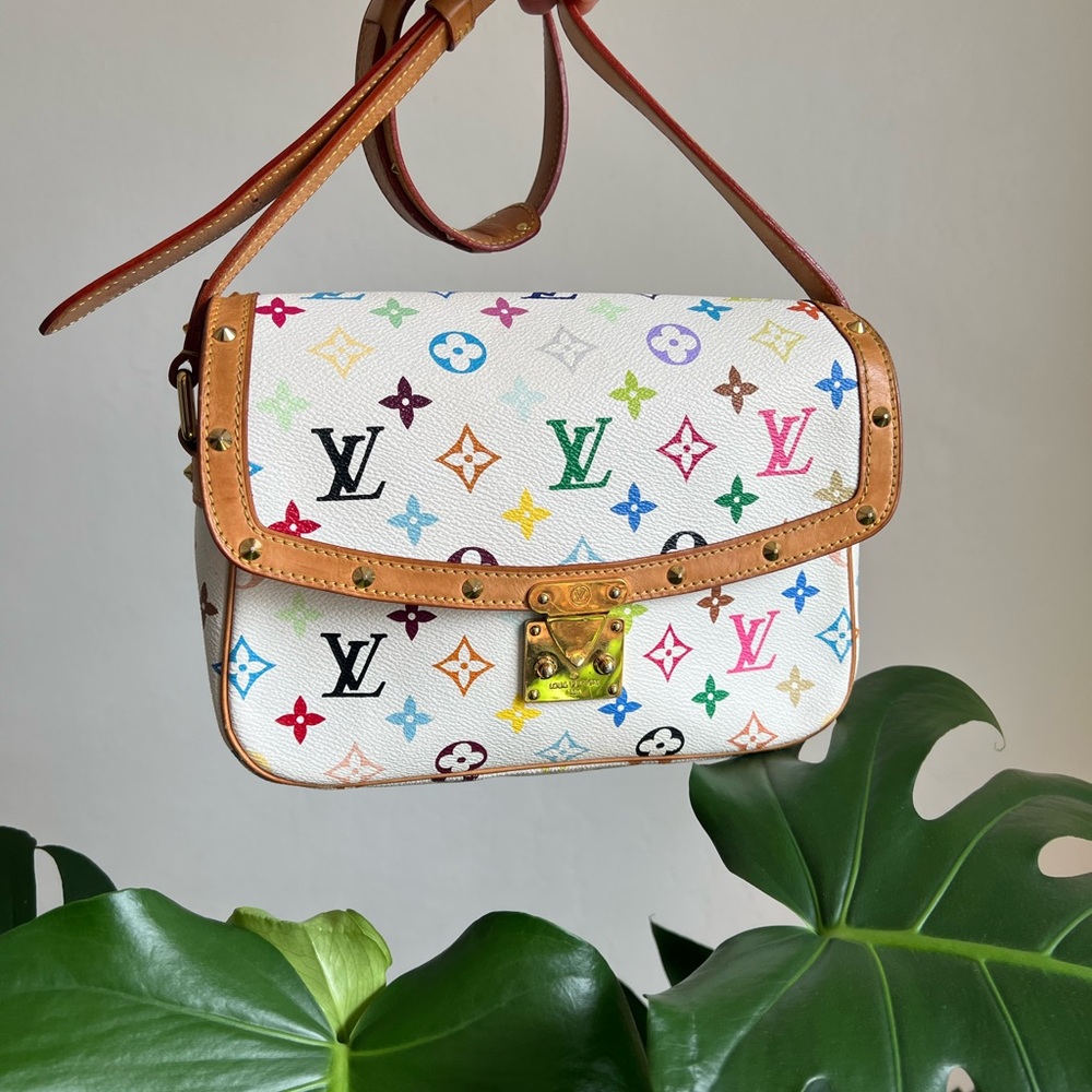 ❌❌SOLD❌❌ Authentic Louis Vuitton Multicolor collection bag/ wallet